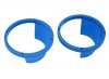 Кольцо установочное D16см (UNIVERSAL, с водозащитным козырком, пластик) Ksize ST-1