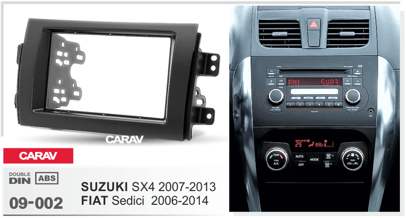 Рамка Suzuki SX4/Fiat Sedici c 06 CARAV 09-002