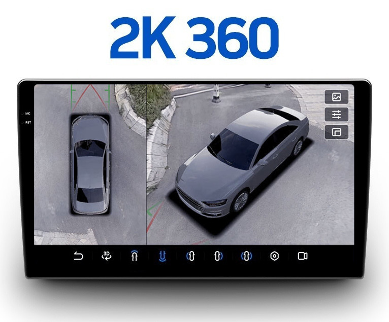Универсальная мультимедийная станция 9" FarCar BX855 2K 6/128 поддержка - 360 (гарантия 12 мес)