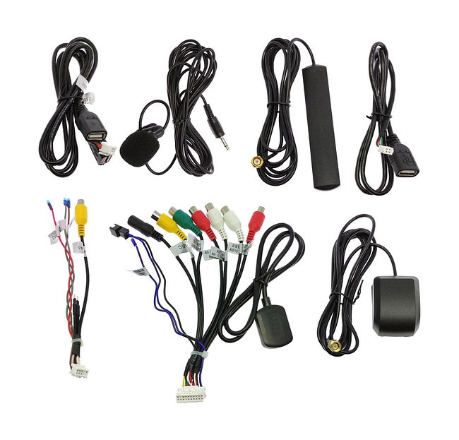 Комплект проводов и разъемов Ksize для WM-KS (GPS, camera, usb*2, RCA, микрофон, WiFi)) WM-KSKIT