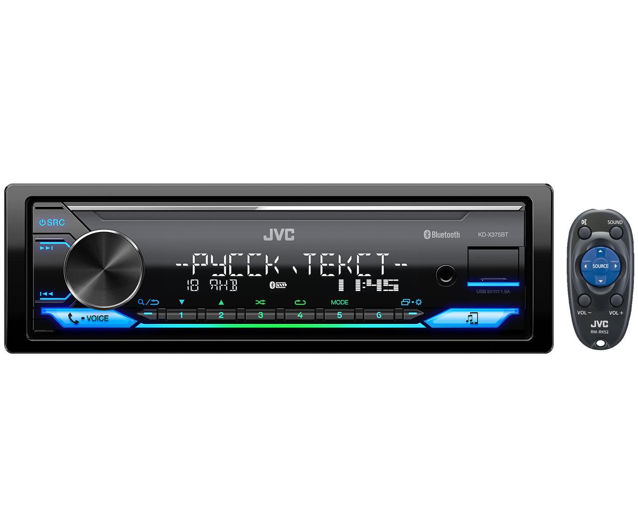 А/проиг. JVC KD-X375BT