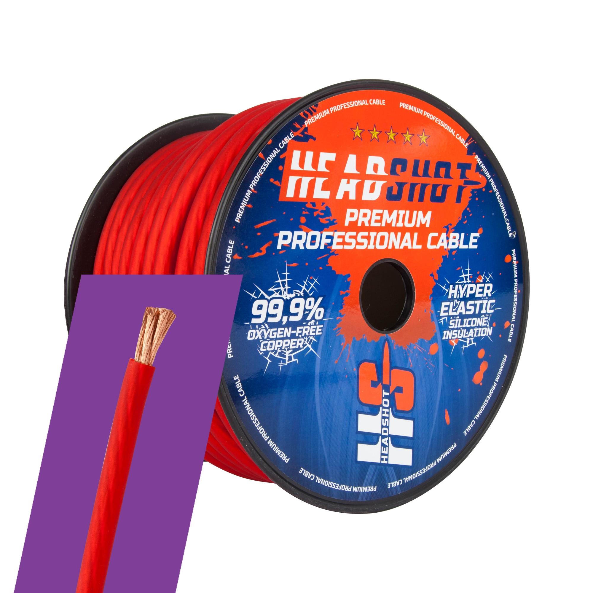 Кабель силовой Kicx HEADSHOT POFC 430R (4AWG, красный)
