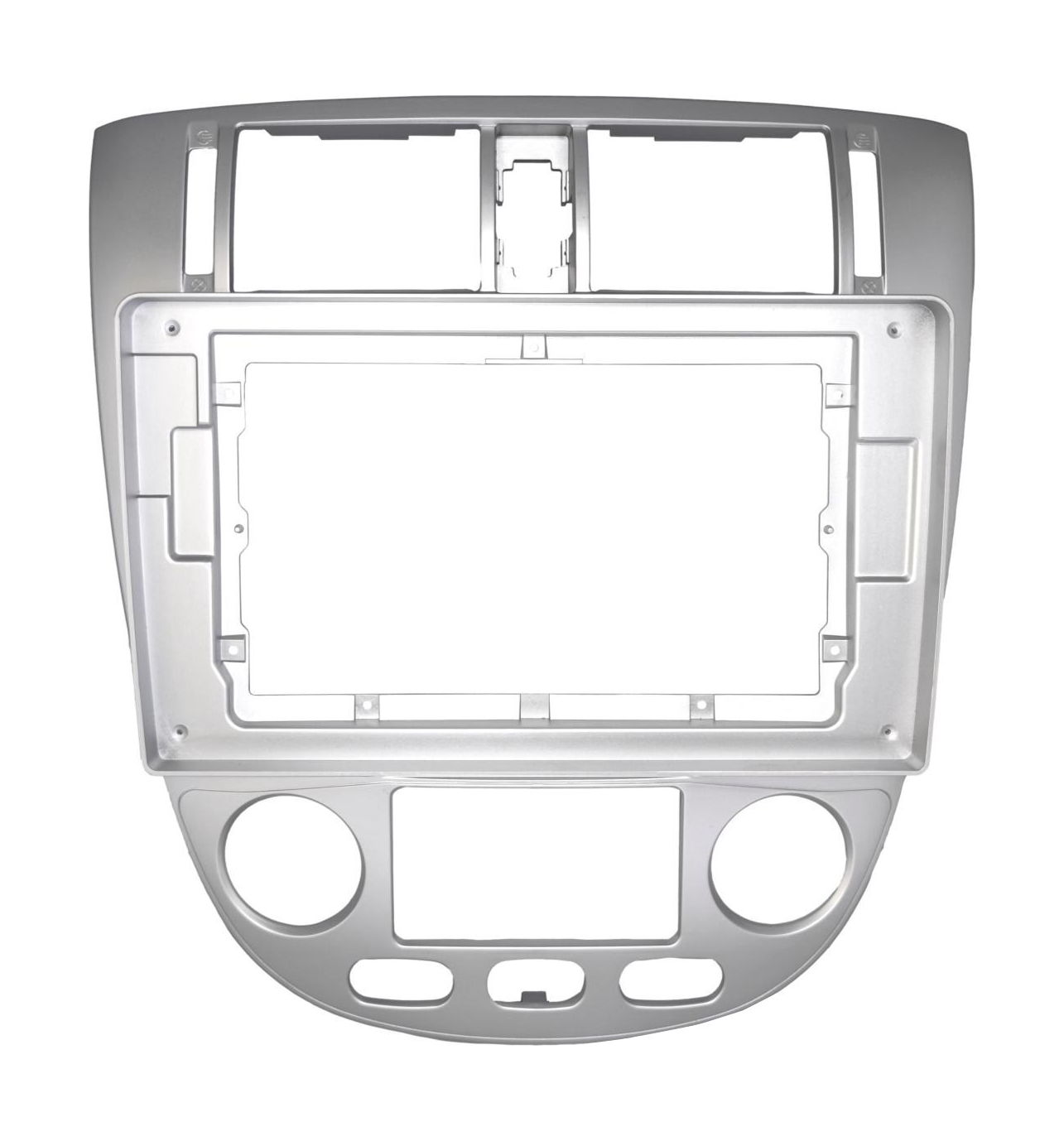 Рамка Chevrolet Lacetti 2004 - 2013 для MFB дисплея 10" Ksize CH 076T (Климат контроль)