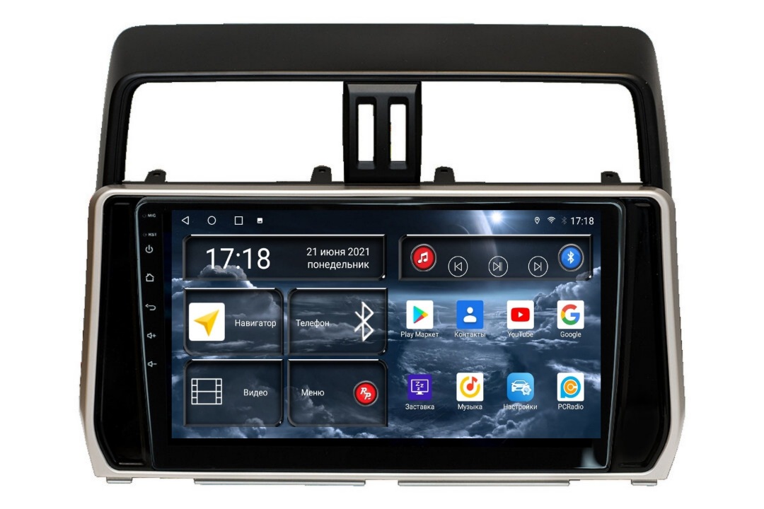 Головное устройство Toyota Land Cruiser Prado 150 с 2018 Redpower 75365