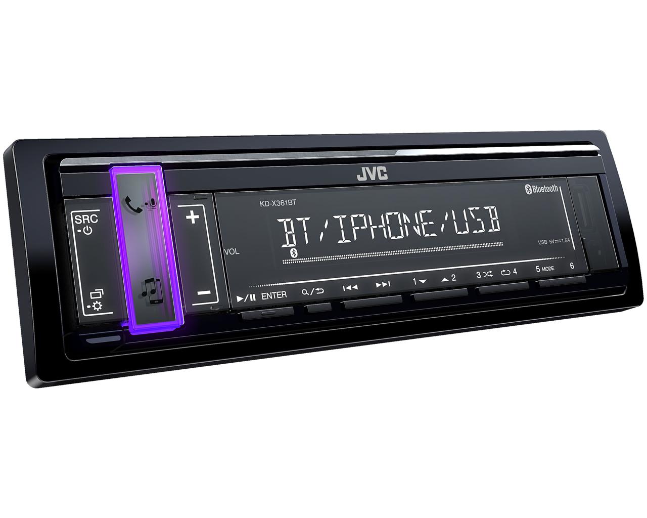 А/проиг. JVC KD-X361BT