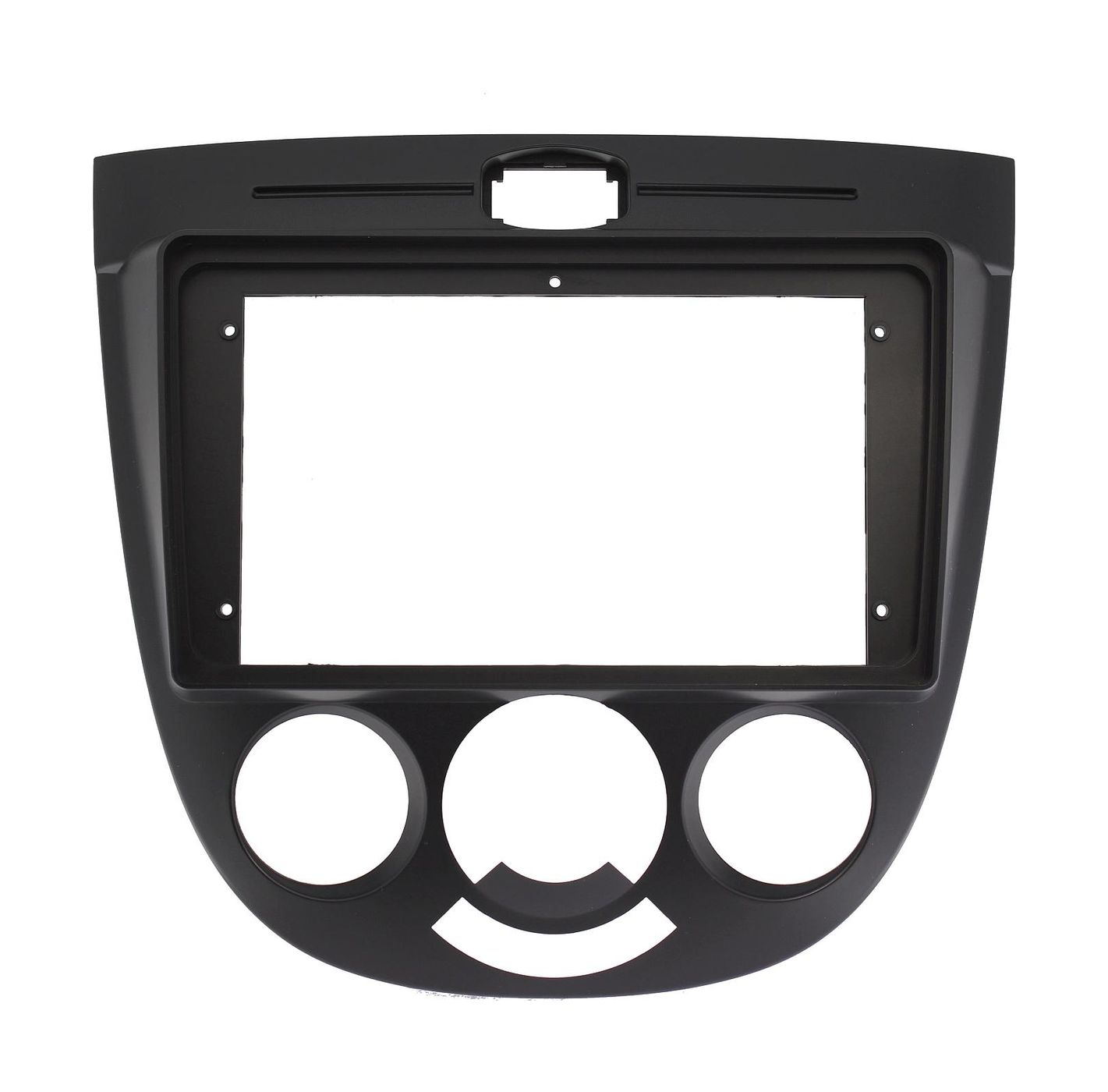 Рамка Chevrolet Lacetti 2004 - 2013 для MFB дисплея 9" Ksize BU 021N (хэтч и вагон,кондиционер,черн)