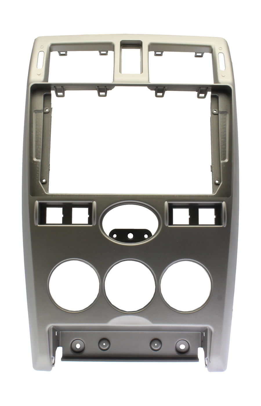 Рамка LADA Priora 2007-2014 для MFB дисплея 9" Ksize CH 082N серый, часы снизу