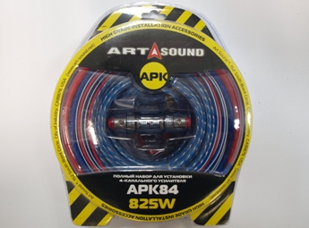 Кабельный набор ART SOUND APK84 (8GA, 4 канала)