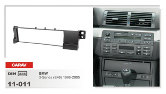 Рамка BMW 3er (E46) 1998-2005 CARAV 11-011 (1DIN)