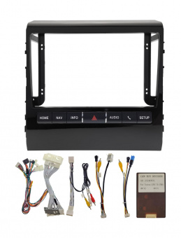 Рамка Toyota Land Cruiser 200 2015 - 2021 тип2 для MFB дисплея 9" Ksize IN-TO 148N