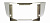 Рамка Lexus RX-300/330/350/400h 2003-2009 для MFB дисплея 9" Ksize LE 020N