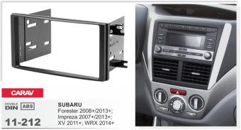Рамка Subaru Imprez, Forester c 2008 CARAV 11-212 (вставка 2DIN)