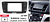 Рамка Subaru Legacy, Outback 2003-2009 для MFB дисплея 9" CARAV 22-664 ЛЕВЫЙ РУЛЬ