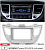 Рамка Hyundai Tucson 2015-2018 MFB дисплея 9" CARAV 22-613 серебристая