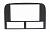 Рамка Jeep Grand Cherokee, Neon, Vision, PT 1999 - 2004 2Din Ksize RP-JPGC