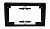 Рамка Opel Astra (H)/Zafira 2004 - 2011 для MFB дисплея 9" Ksize OP 020N черная