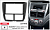 Рамка Subaru Impreza, Forester c 2008 для MFB дисплея 9" CARAV 22-095