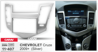 Рамка Chevrolet Cruze 2DIN CARAV 11-407