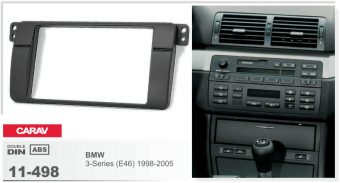 Рамка BMW 3er (E46) 1998-2005 CARAV 11-498 (2DIN)