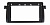 Рамка BMW 3er (E46) 1998-2005 для MBF дисплея 9" Ksize BM 023N