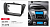 Рамка Hyundai IX35/Tuscon US c 2011 2DIN CARAV 11-070