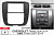 Рамка CHEVROLET Tahoe 2006-2014 / GMC Yukon 2007-2014 для MFB дисплея 9" CARAV 22-1289