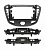 Рамка Ford Tourneo Custom 2014+ для MFB дисплея 9" Ksize FR 122N