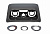 Рамка Mitsubishi LANCER IX 2000 - 2010 для переноса органов управления климатом Ksize RP-MMLNF