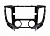 Рамка Mitsubishi L200, Triton 2015-2018 для MBF магнитол 9" Ksize MI 061N (кондиционер)