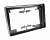 Рамка Opel Astra (H)/Zafira 2004 - 2011 для MFB дисплея 9" Ksize OP 017N серебро