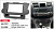 Рамка Toyota Highlander 2008-2013, Kluger 2008-2014 2DIN CARAV 11-099