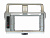 Рамка Toyota Land Cruiser Prado (150) 2013- 2017 для MFB дисплея 10,1" Ksize ALPRDC012/TK023