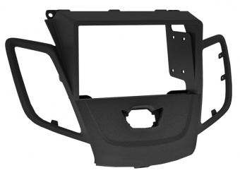 Рамка Ford Fiesta 09+ (1/2 DIN овал Black без шт.дисплея) Intro RFO-N20