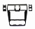 Рамка Subaru XV, Impreza 2012-2016, Forester 2013-2019 для MFB дисплея 9" Ksize SA 008N