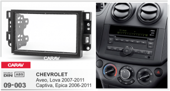 Рамка Chevrolet Lova, Aveo 2003-2008 CARAV 09-003