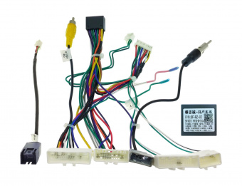 Комплект проводов для установки ANDROID Ksize WS-MTNS07 NISSAN 2014+ (основ,USB,CAN, cam,ант,руль)