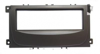 Рамка Ford Focus2 (1DIN овал silver) Ksize RP-FRCMc
