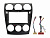 Рамка Mazda 6, Atenza 2002-2007 для MFB дисплея 9" Ksize TK263