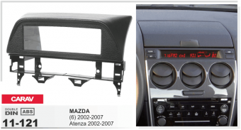 Рамка Mazda 6 2002-2006 1DIN CARAV 11-121