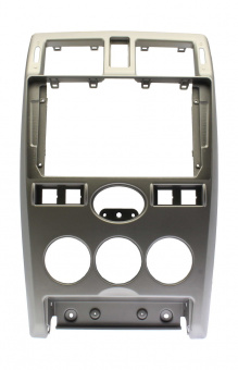 Рамка LADA Priora 2007-2014 для MFB дисплея 9" Ksize CH 082N серый, часы снизу
