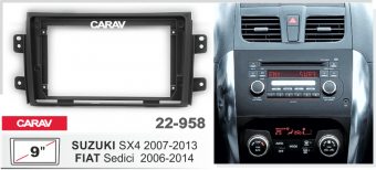 Рамка Suzuki SX4 2006-14 для MFB дисплея 9" CARAV 22-958