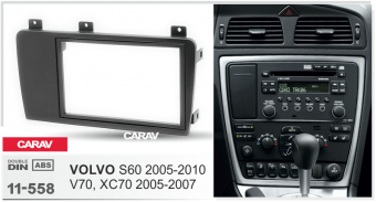 Рамка Volvo S60 2005-2010; V70, XC70 2005-2007 CARAV 11-558