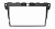 Рамка Mazda CX-7 2006-2012 для MFB дисплея 9" Ksize MA 044N