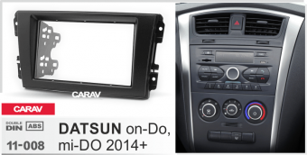 Рамка Datsun On-Do, Mi-Do c 2014, 2DIN CARAV 11-008