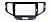 Рамка Honda Accord 2008-2012 для MBF дисплея 9" Ksize TK1013