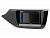 Рамка Kia CeeD 2012-> 2DIN CARAV 11-519  глянцевый черный