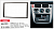 Рамка Honda 1997-2005 2DIN / 173x98 mm черная CARAV 11-119